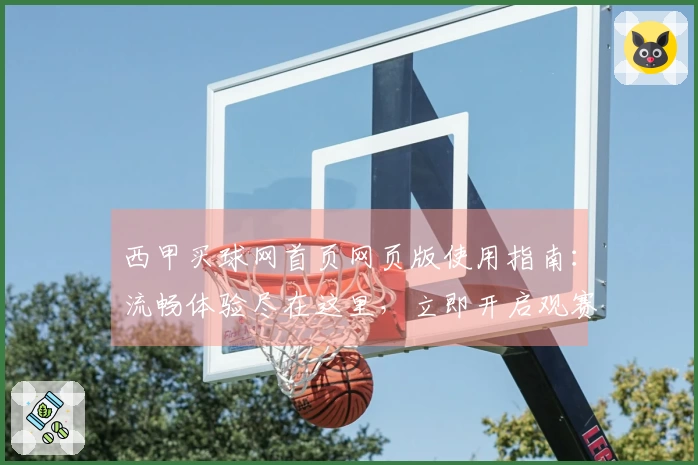 西甲买球网首页网页版使用指南：流畅体验尽在这里，立即开启观赛之旅